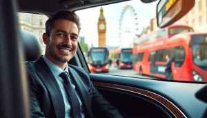 Enhance your travel experience with a professional chauffeur hire London service in a luxury vehicle.