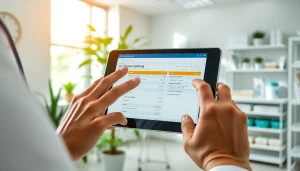 Utilizing eprescription apps for android to manage prescriptions effectively in a modern clinic.